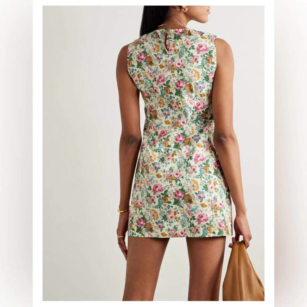 DOEN ADELE DRESS IN LIBERTY ROSE ROMANCE SIZE 0 - Picture 2 of 8